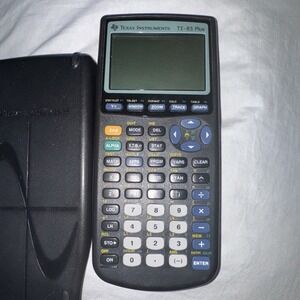 Texas Instruments TI-83 Plus Graphing Calculator - Black‎ (83PL/TBL/1L1/A)
